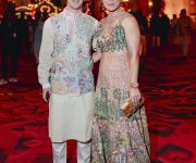 Mark Zuckerberg and Priscilla Chan at the wedding of Anant Ambani, son of the richest man in Asia